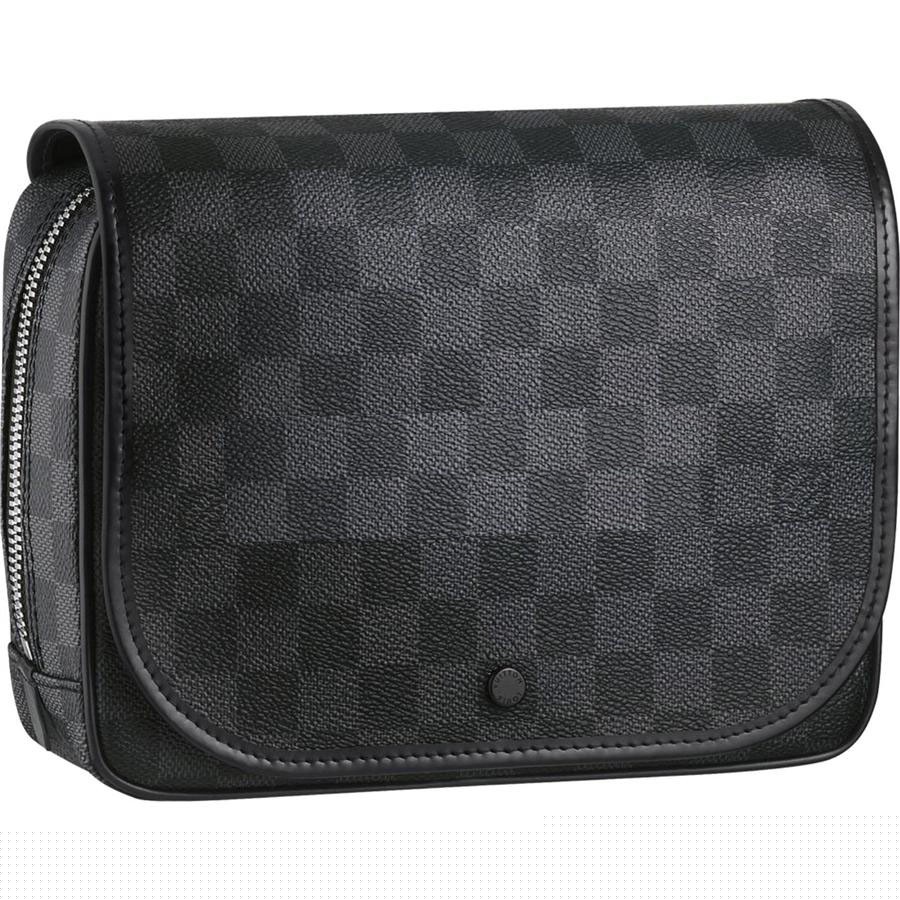 Cheap Louis Vuitton Hanging toiletry kit Damier Graphite Canvas N41419